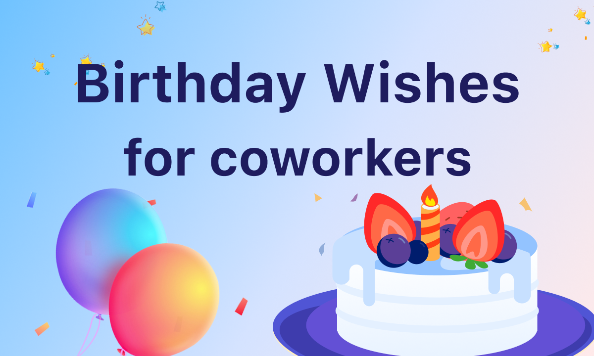 Birthday Wishes for Coworker