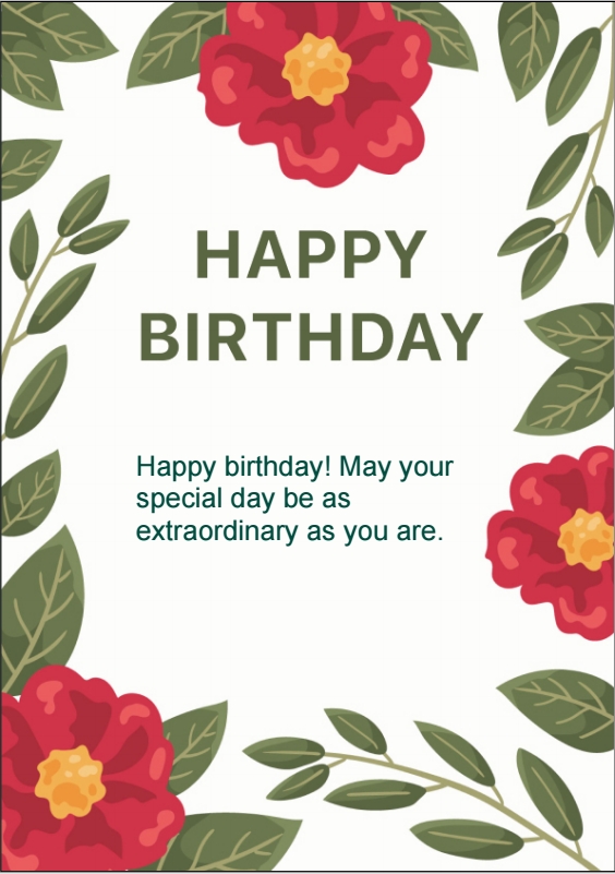 Birthday Wishes Bible Verses in English