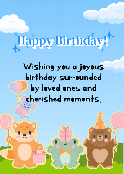Heartfelt Birthday Wishes for Friend’s Son