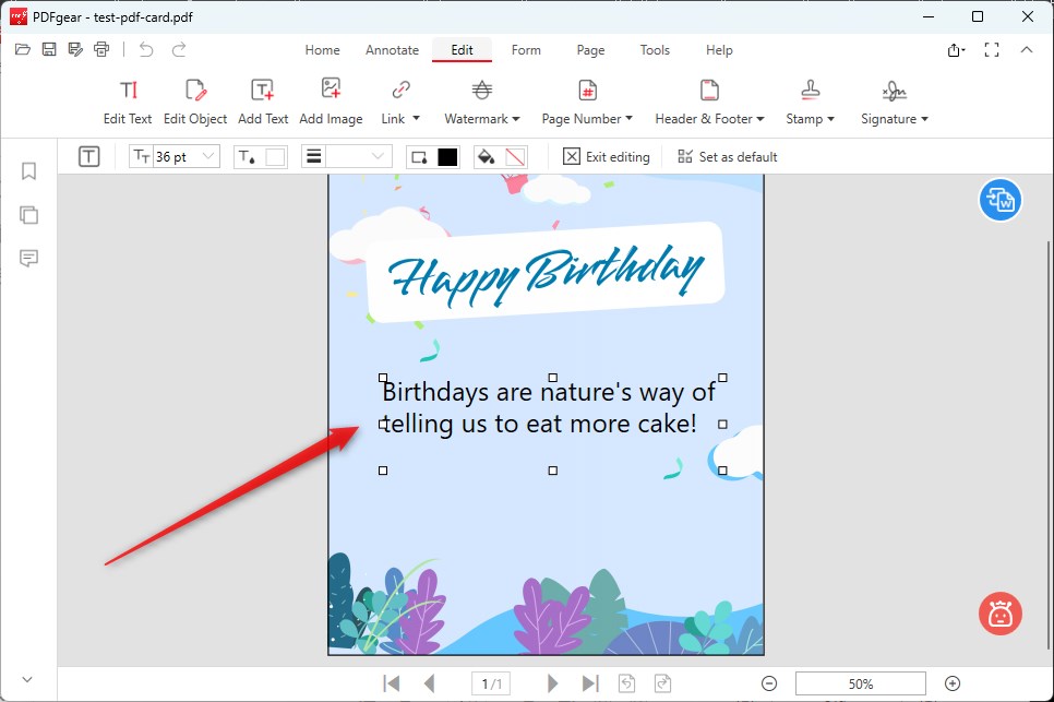 Make a Funny Birthday Card