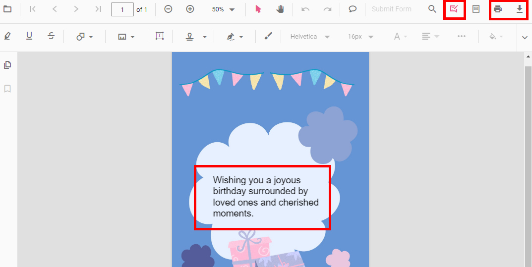 Make a Birthday Card and Send It