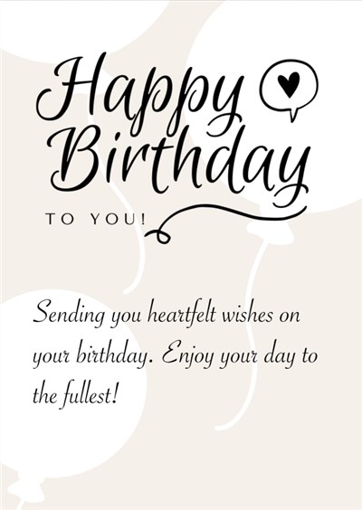 Simple Birthday Wishes for Coworker