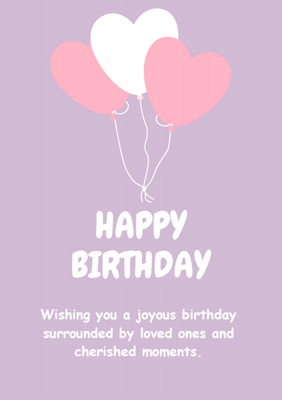 Sweet Birthday Wishes