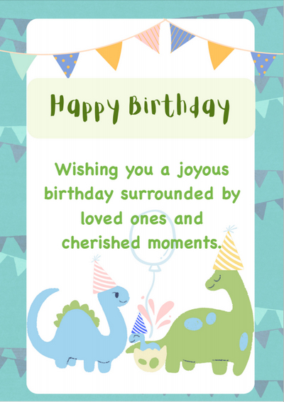 Touching Birthday Wishes for Friend’s Son