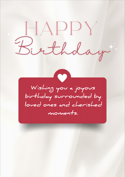 Cheerful Birthday Wishes