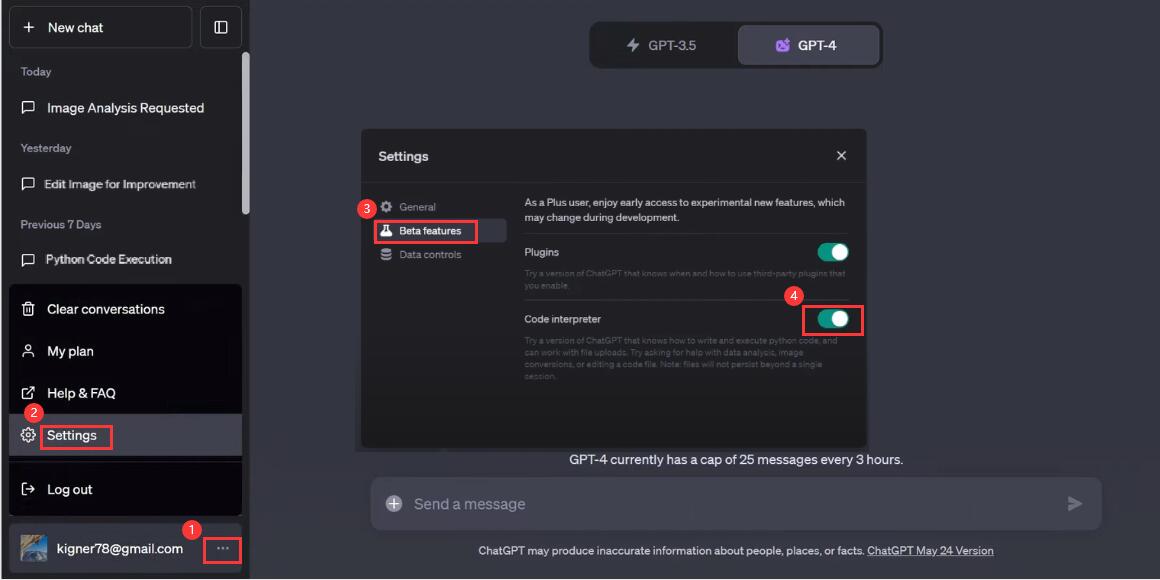 Add Code Interpreter to ChatGPT