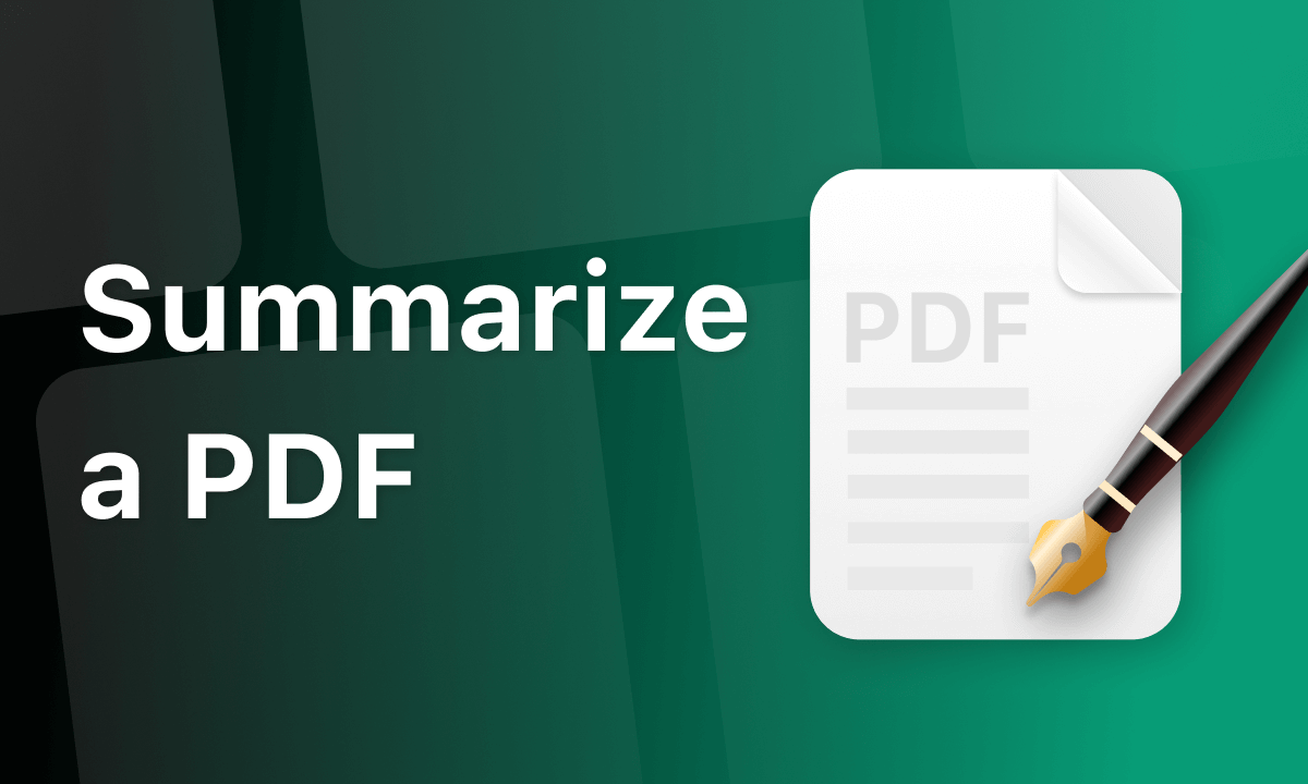 Using ChatGPT Summarize a PDF