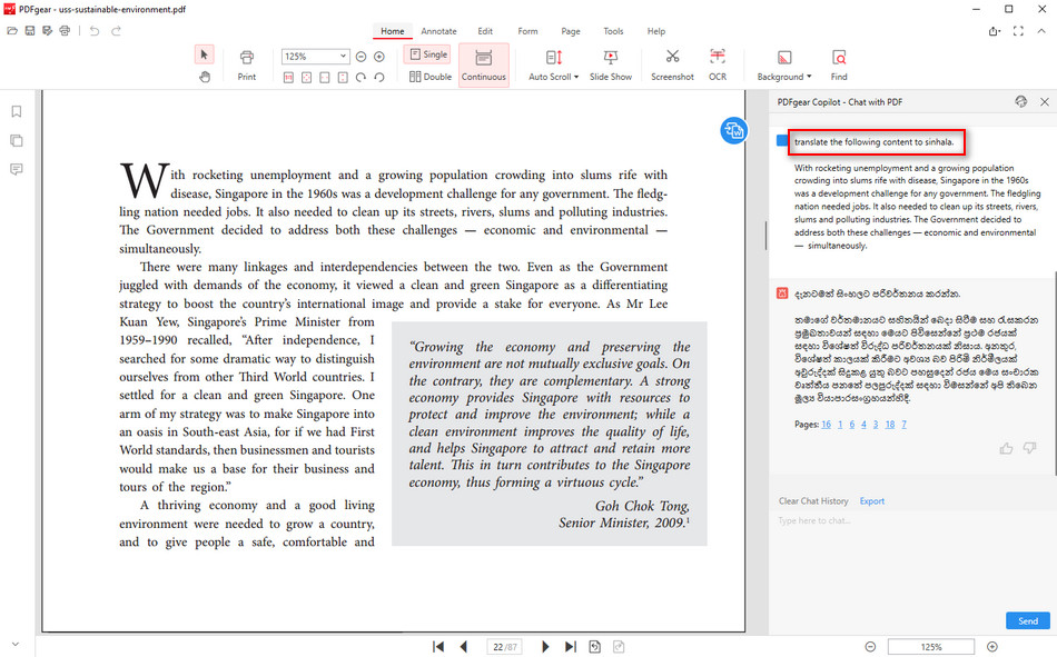 Get Sinhala Translation