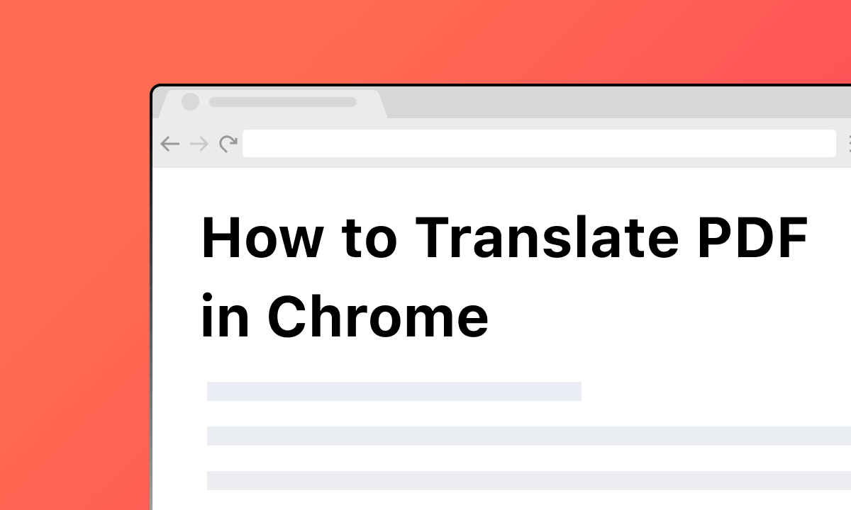 How to Translate PDF in Chrome 