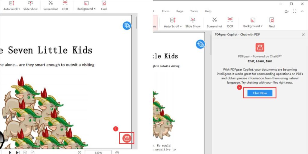 Launch PDFgear AI Assistant