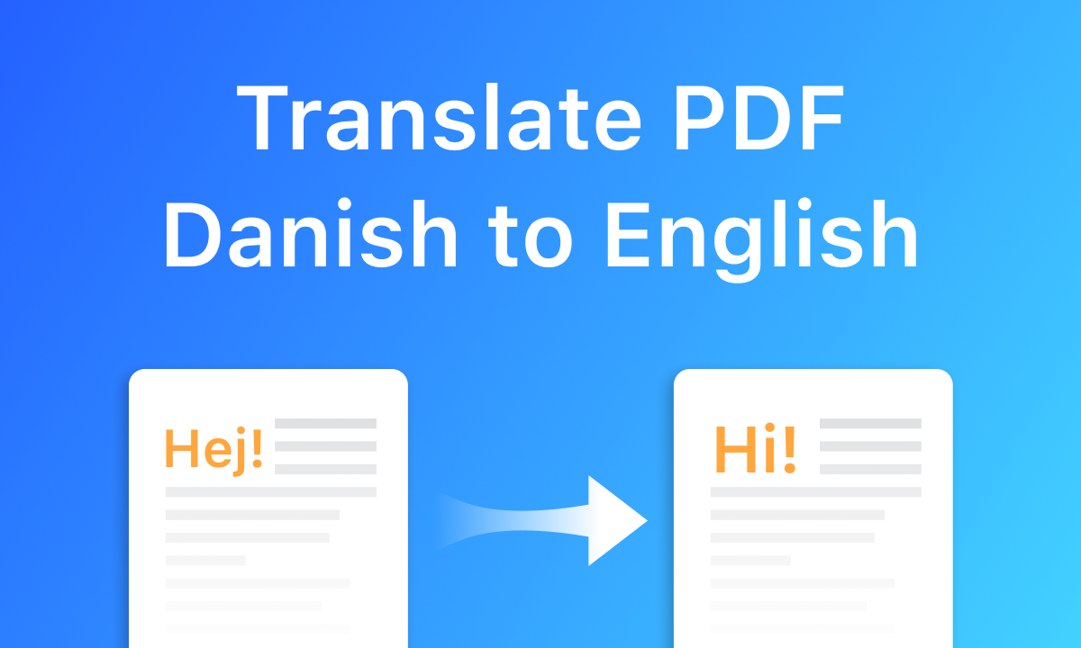 Translate Danish to English | 5 Solutions