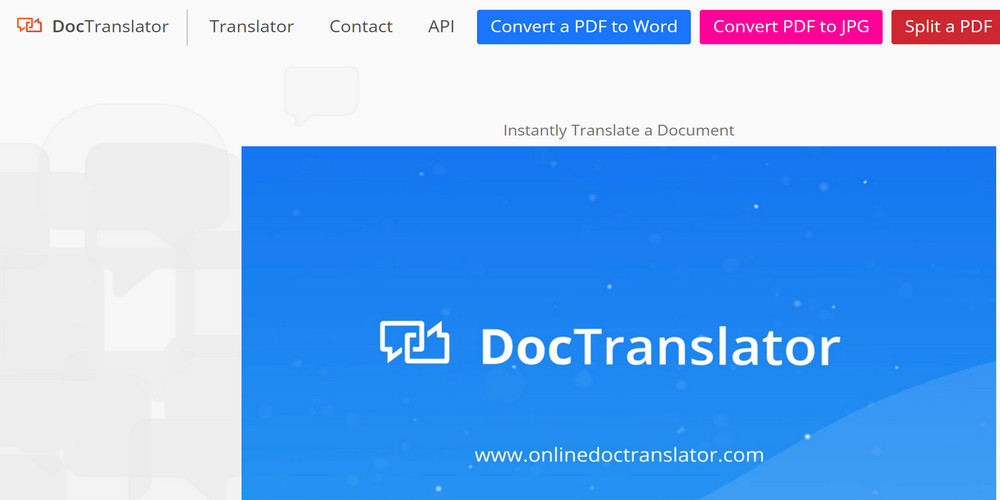 Online DocTranlator