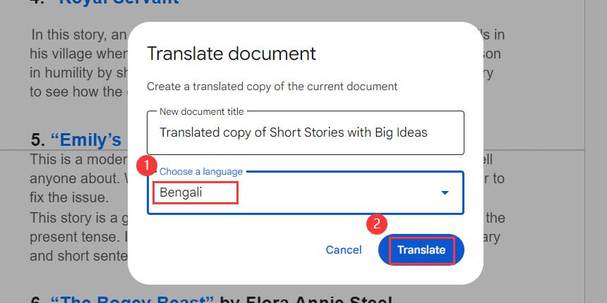 Translate PDF to Bengali