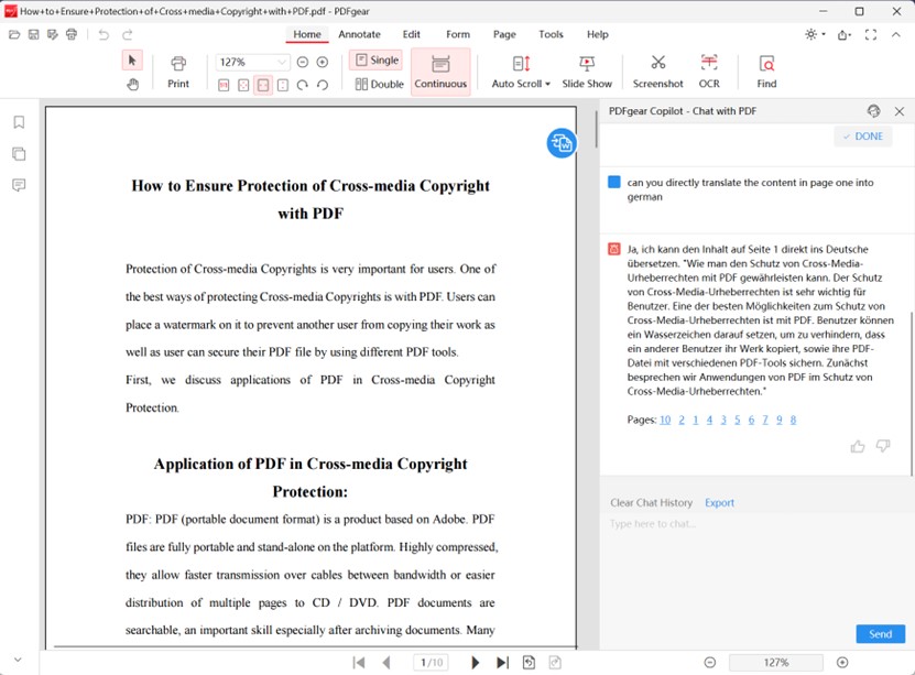 Wait for Translation Completion