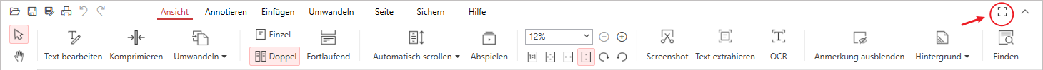 im vollbildmodus anzeigen
