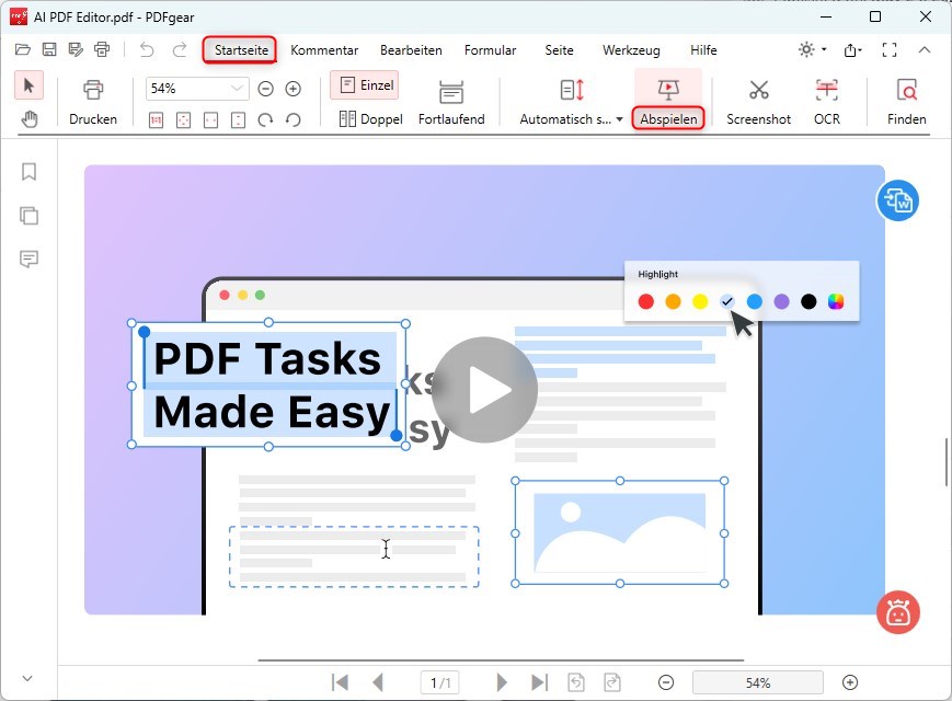 PDF-Diashow