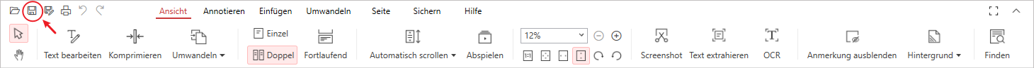 pdf speichern