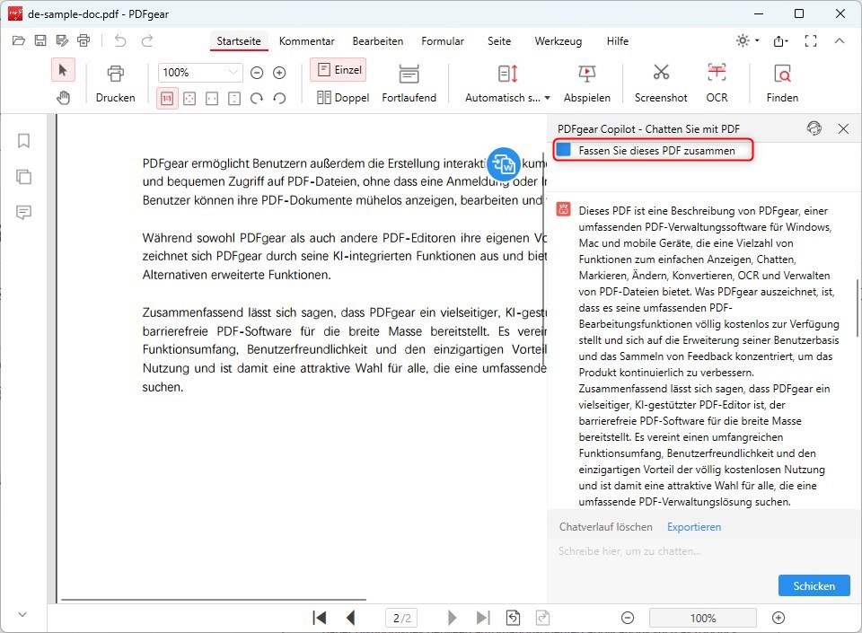 PDF Zusammenfassen