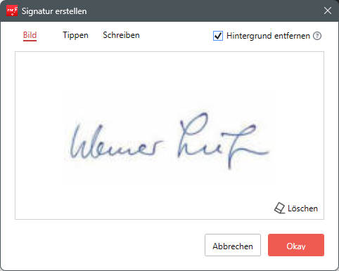 signatur als bild einfügen