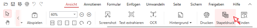 stapeldruck toolleiste
