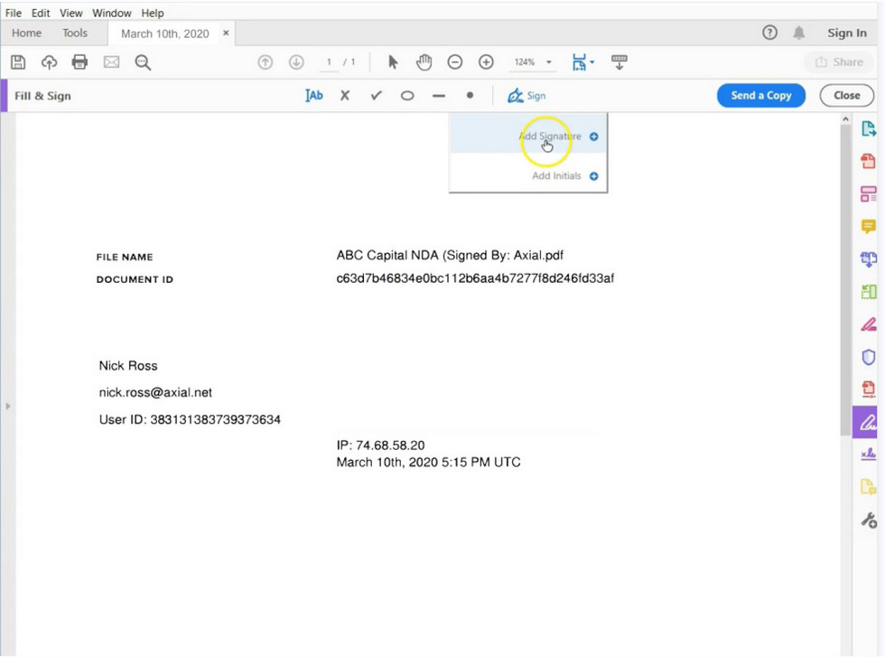 Signatur in Adobe Acrobat Reader hinzufügen