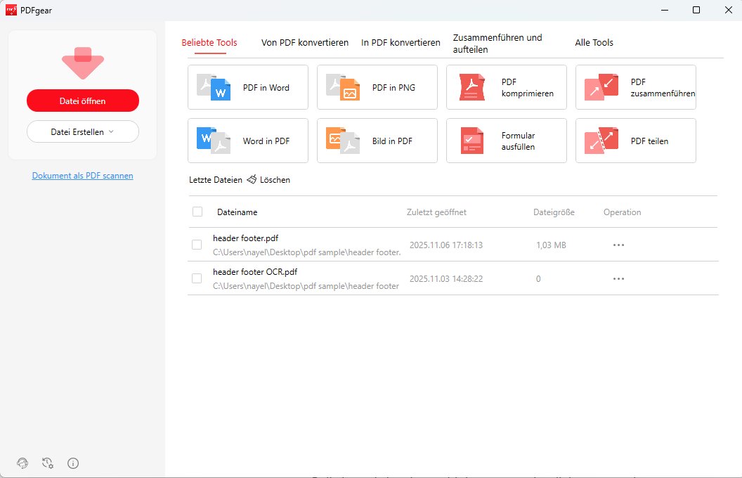 PDF offline komprimieren