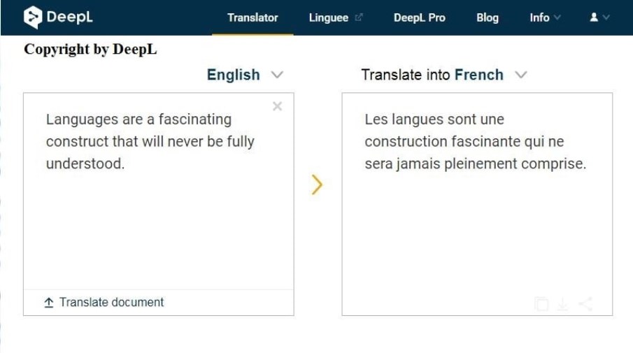 DeepL KI-Übersetzer