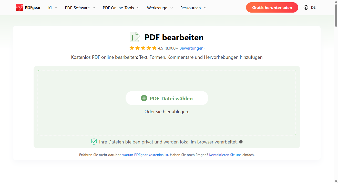 Auf PDF zeichnen