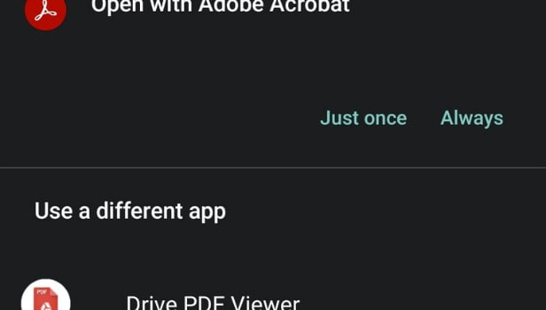 Die Option „In ... öffnen“ verwenden