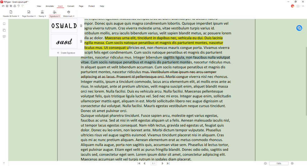 Kostenloser PDF-Editor für Windows PDFgear Desktop