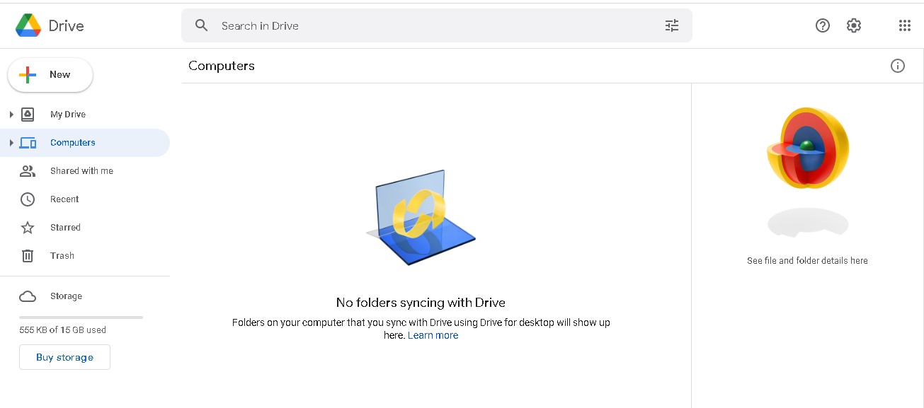 Google Drive öffnen
