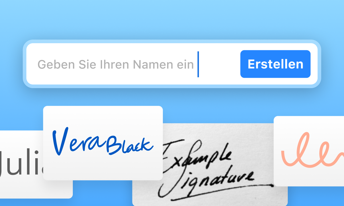 unterschrift generator ki