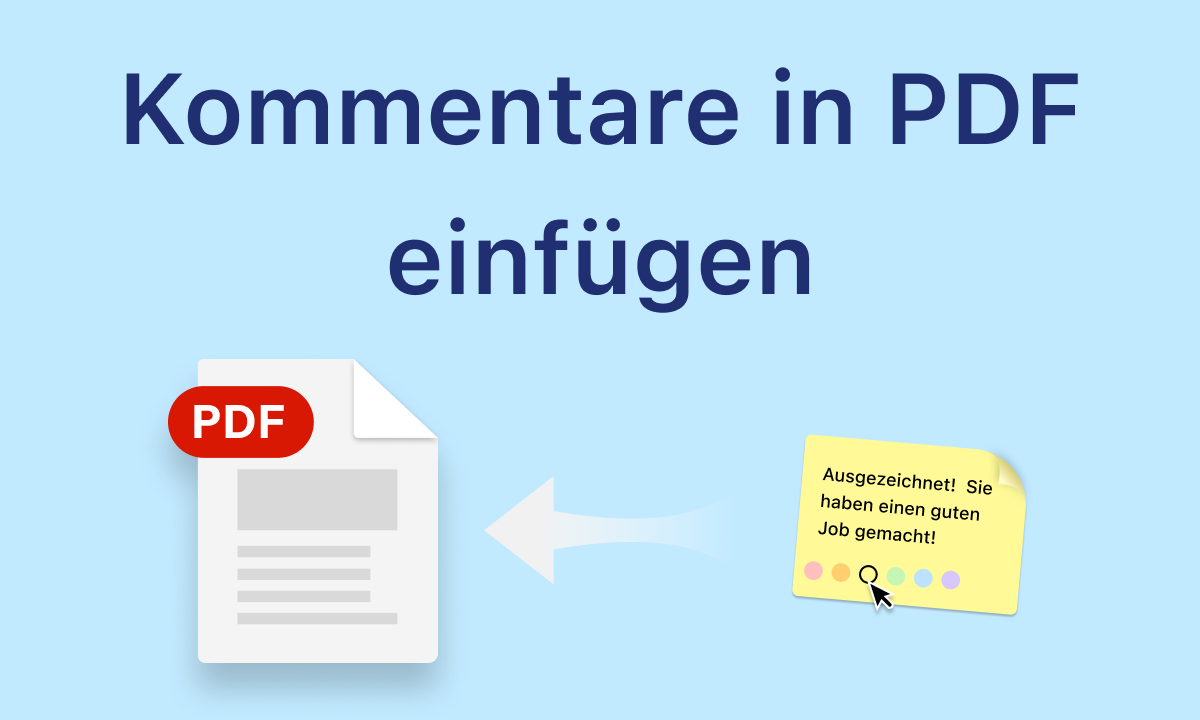 So kommentieren Sie eine PDF-Datei