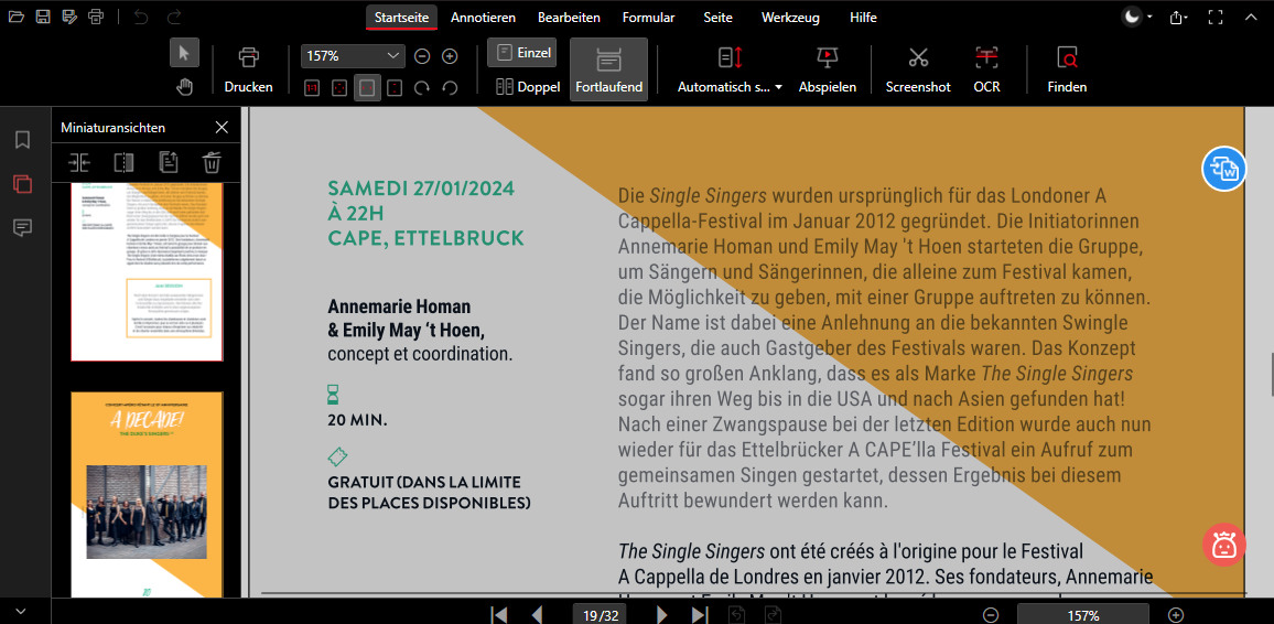 PDF im Dunkelmodus lesen