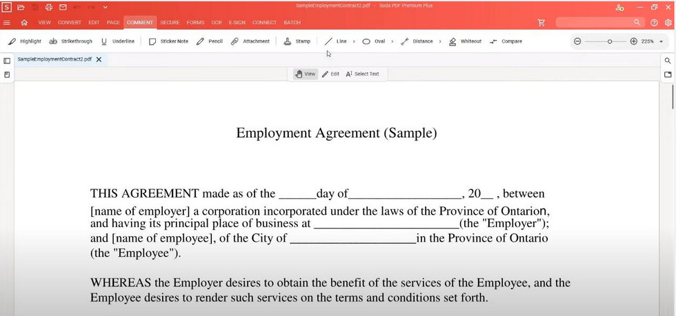 PDF-Annotator Soda PDF