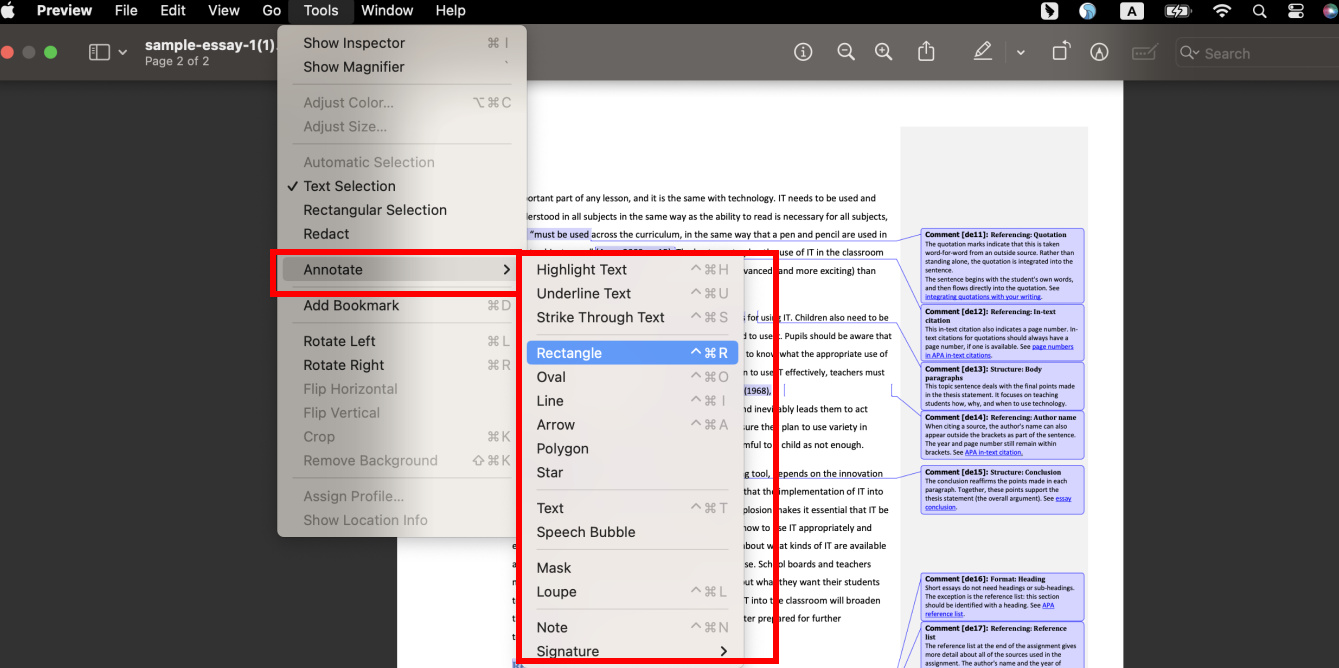 PDF-Annotator Vorschau