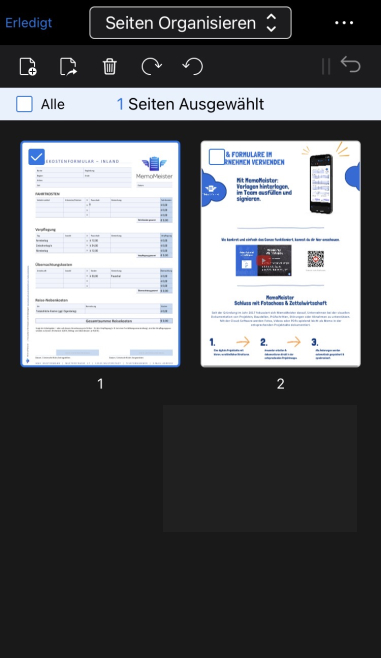 PDF-Bearbeitungsfunktionen