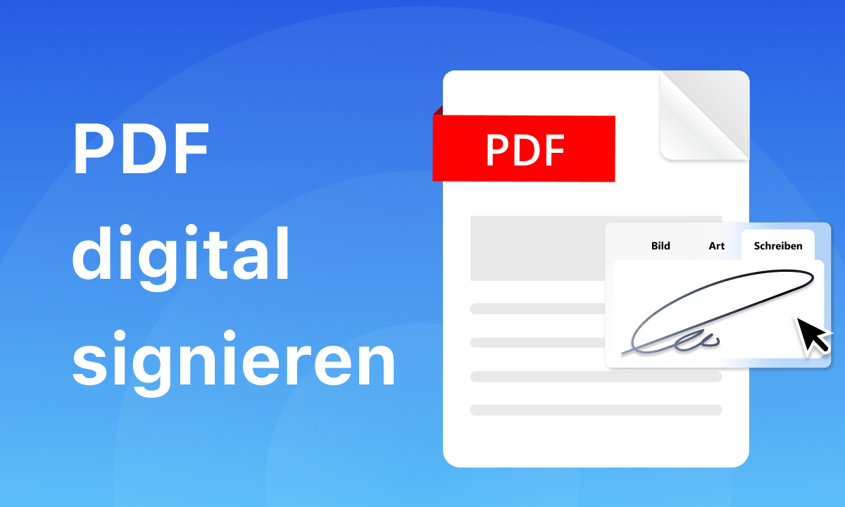So signieren Sie PDFs einfach digital