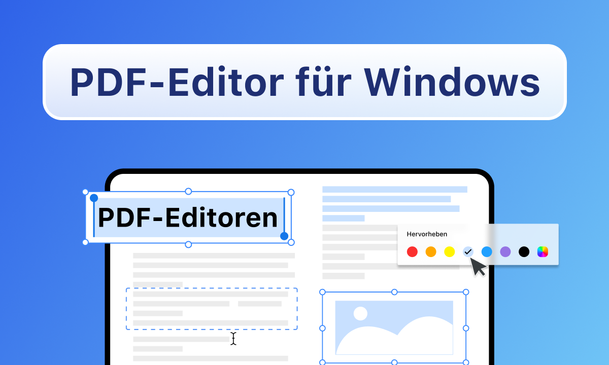 Die besten PDF-Editoren für Windows