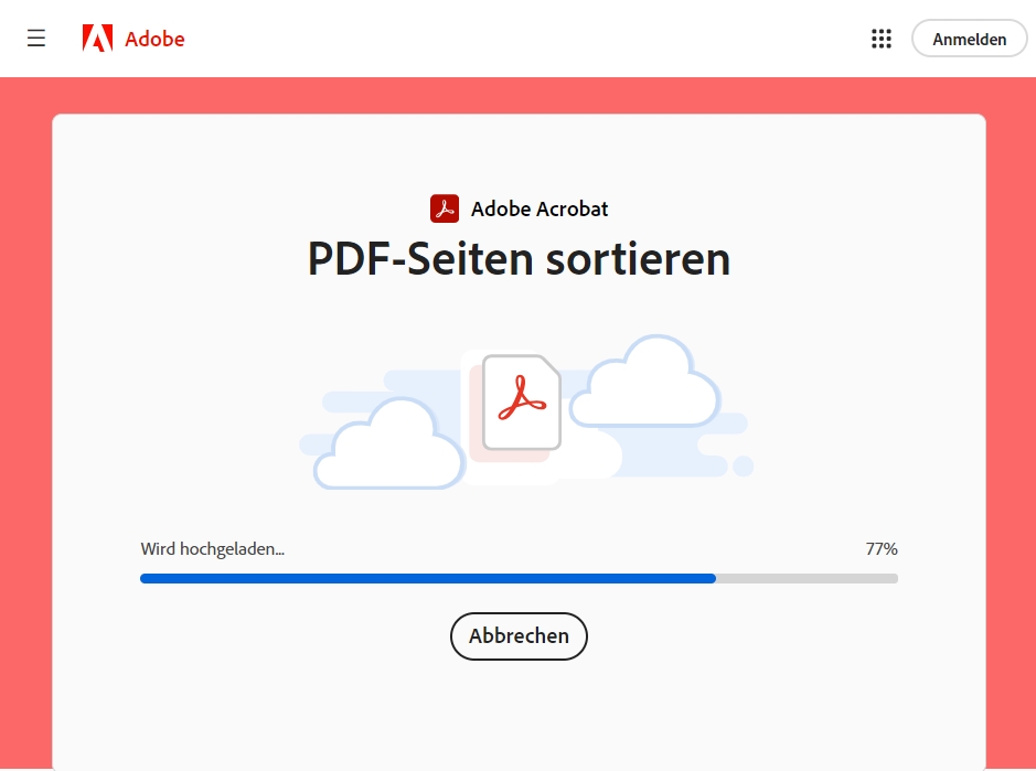 pdf seitenreihenfolge ändern
