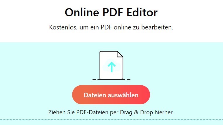 PDF zu PDFgear hochladen