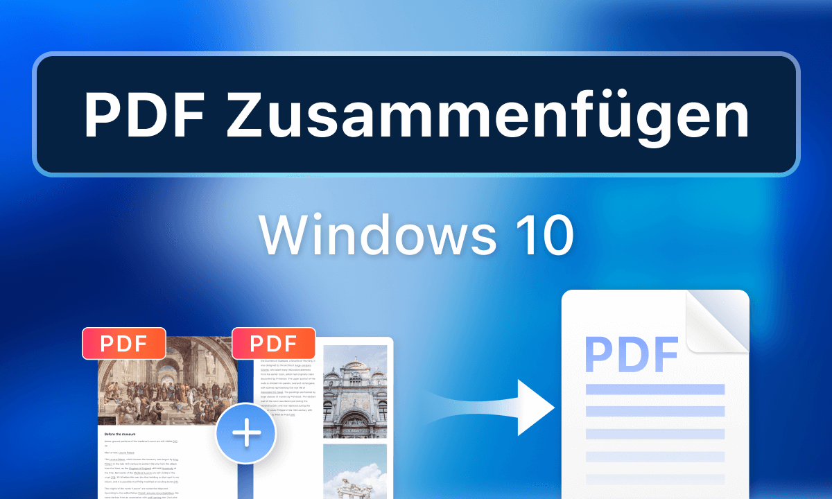 So führen Sie PDF-Dateien in Windows 10 und 11 kostenlos zusammen