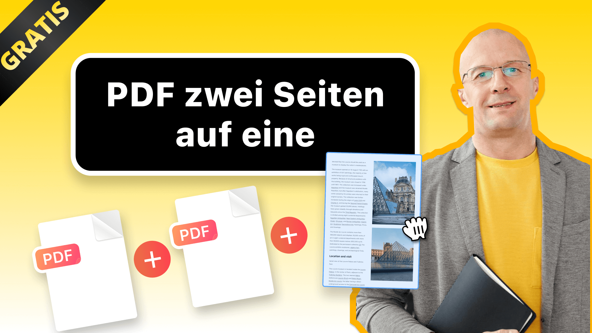PDF zwei Seiten auf eine