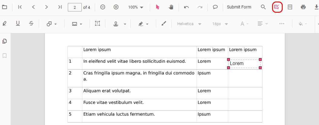 Formularfelder einfügen