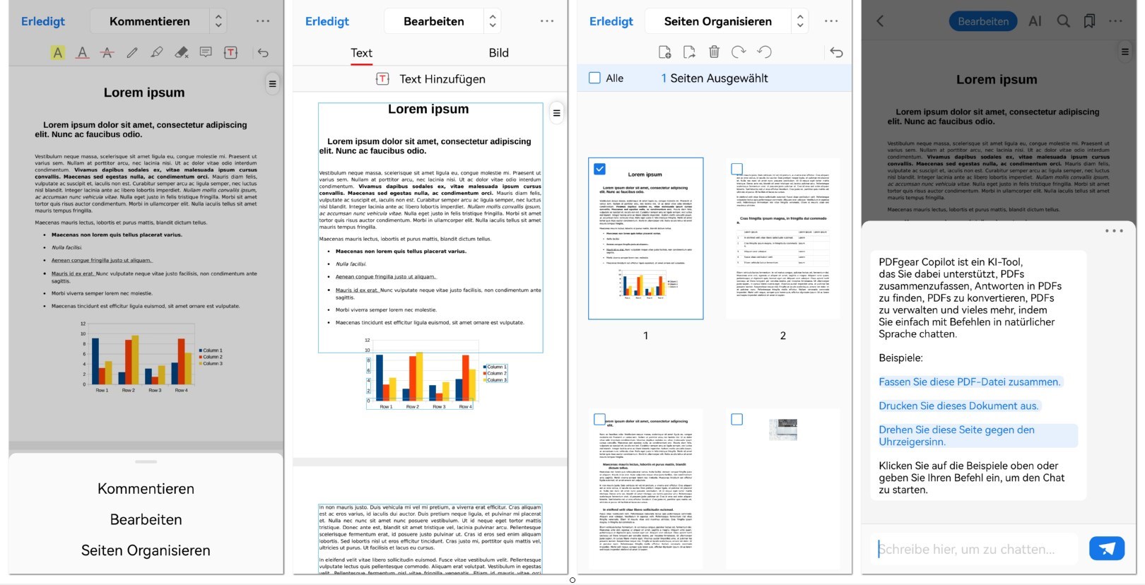 PDFgear PDF-Editor für Android