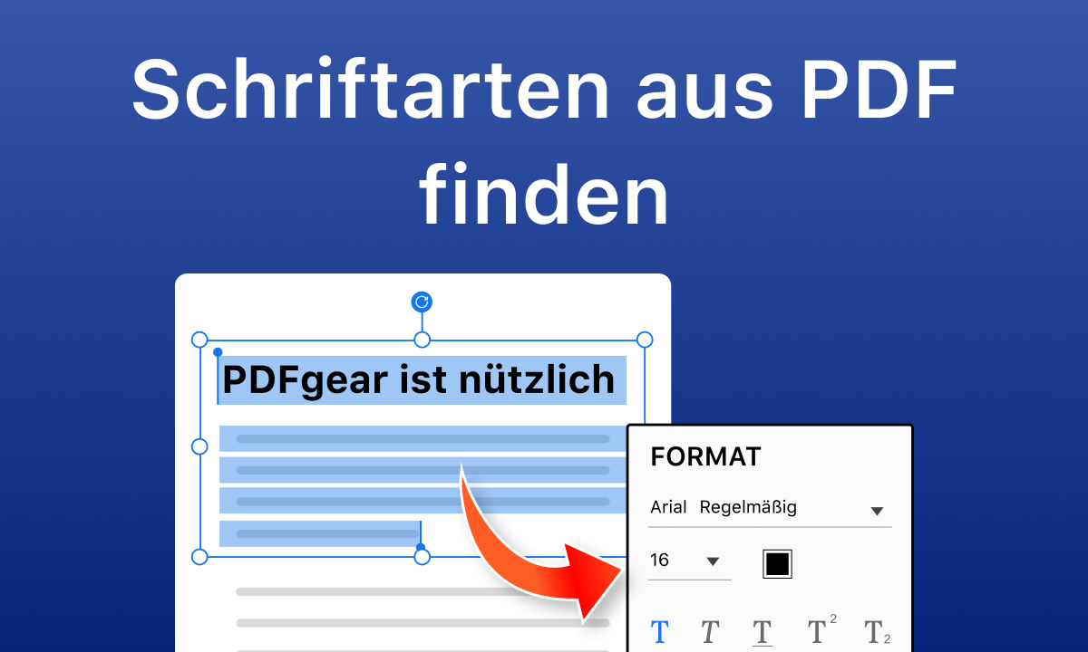 Schriften in PDF-Dateien finden