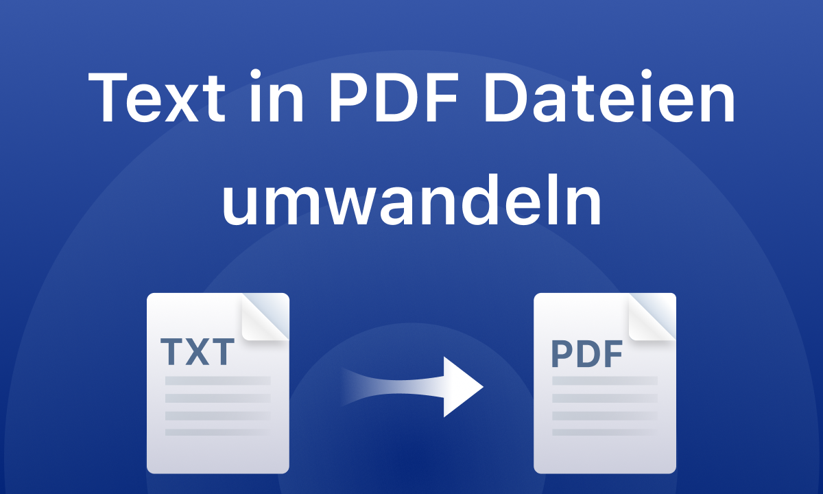 Text in PDF Dateien umwandeln 