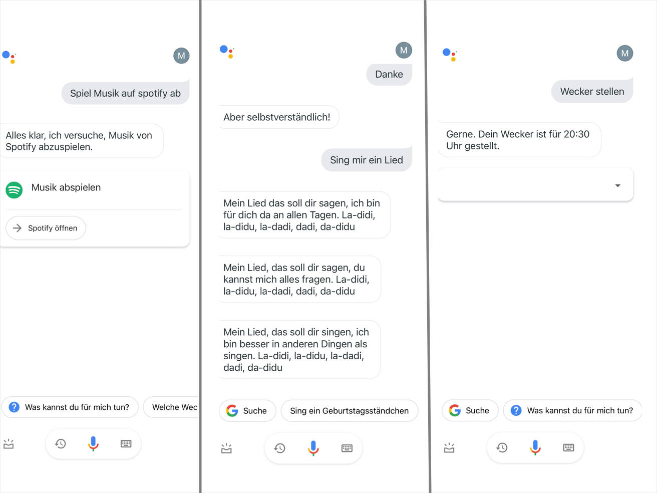 Google Assistant - kostenlose KI-App für iPhone