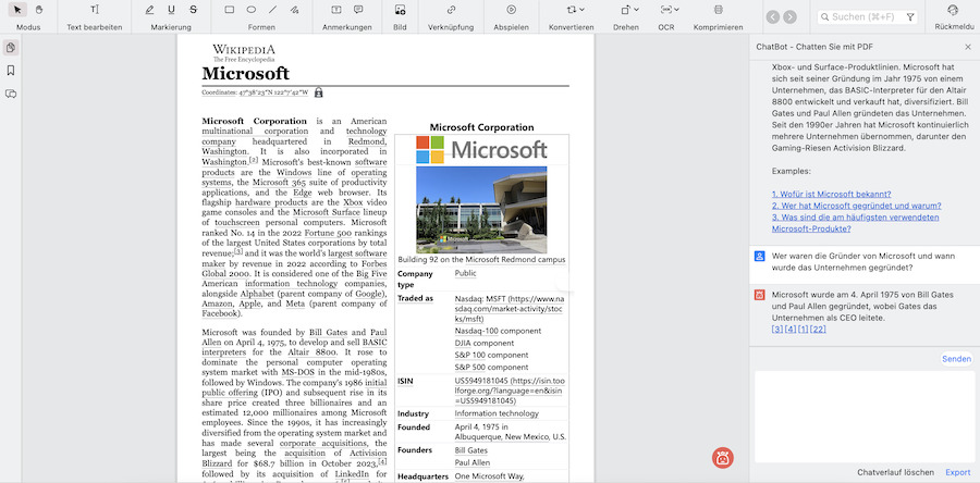 Gründer von Microsoft - PDFgear