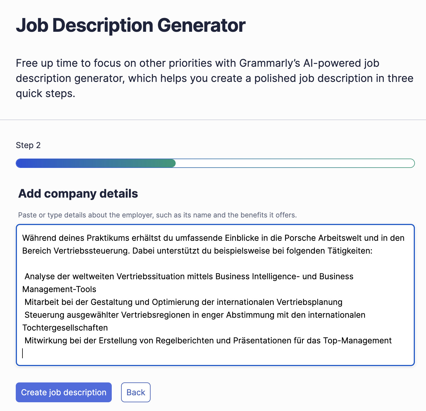 KI-Tool für Korrektur: GrammarlyGO
